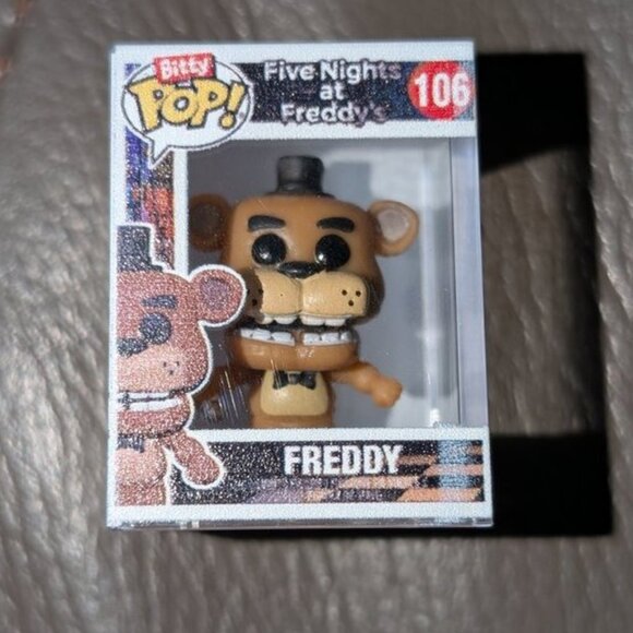 🐲3 FOR $9🦄 Funko Bitty POP 106 Five Nights at Freddy's Freddy Figure Miniature - Picture 1 of 6